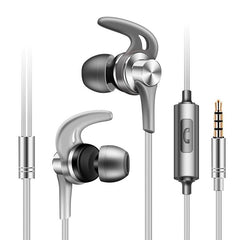 Fonge J02 Metal Sport Running Noise-cancelling Earphone Headphone with Mic for Mobile Phone Xiaomi