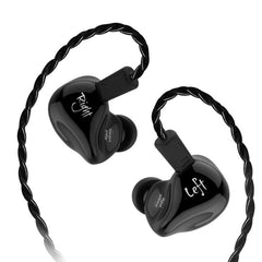 KZ ZS4 HiFi Dynamic Balanced Armature Earphone Noise Cancelling 3.5mm Wired Control Bass Headphone