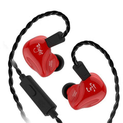 KZ ZS4 HiFi Dynamic Balanced Armature Earphone Noise Cancelling 3.5mm Wired Control Bass Headphone