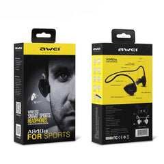 Awei A840BL Wireless Sport Bluetooth 4.0 Sweatproof Headset Earphone Headphone With Microphone