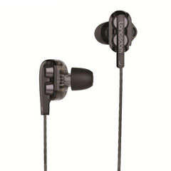 [Dual Dynamic Drivers] Langsdom D4C Heavy Bass Stereo Line Control Earphone Headphone With Mic