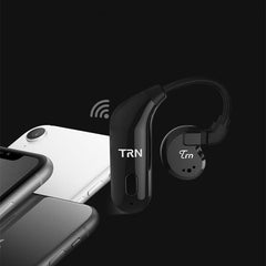 TRN BT20 Wireless Bluetooth V5.0 Upgrade Earphone Amp Bass Waterproof Removable Cable Sport With HD Mic