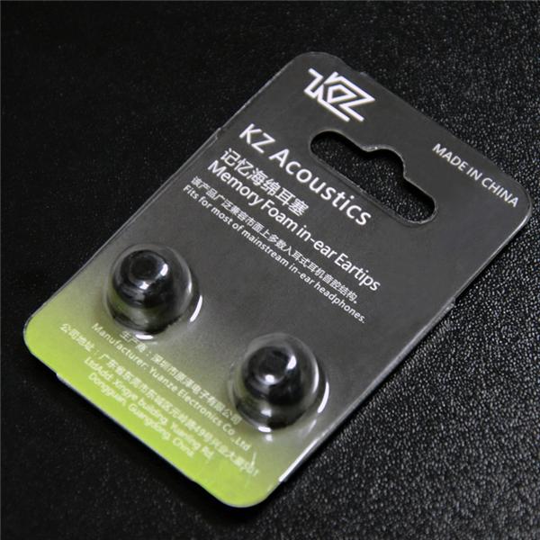 KZ 1 Pairs Replacement Earmuffs Soft Memory Foam Sponge Earbuds for In-ear Earphone Headphone