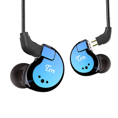 [8 Drivers] TRN V80 2BA+2DD Hybrid Earphone HiFi Dual Balanced Armature Dual Dynamic Bass Headphone