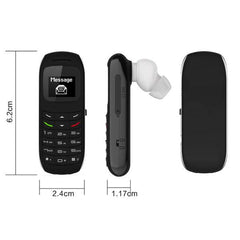 L8Star BM70 300mAh 0.66 Inch Single SIM Headset Dialer Bluetooth Earphone Mini Card Phone