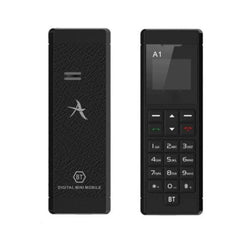 Decwin A 220mAh 0.66 Inch Smart Bluetooth Dialer Music Earphone Mini Card Phone