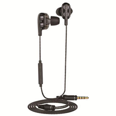 [Dual Dynamic Drivers] Langsdom D4C Heavy Bass Stereo Line Control Earphone Headphone With Mic