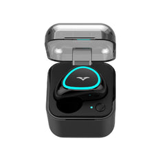 TUZE TZ9 HiFi Mini Wireless Bluetooth Earphone Portable Single Earbud Handsfree with Charging Box