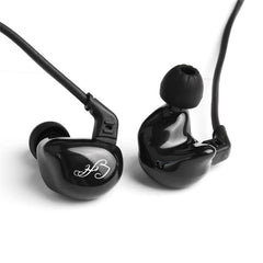 KZ ZSR Plus HiFi Six Drivers 2BA+DD Earphone Dual Balanced Armature Dynamic Hybrid Bass Headphone