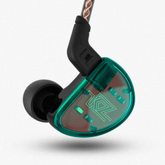 KZ AS10 HIFI 5BA Balanced Armature Driver Earphone 3.5mm Wired Control Bass Stereo Headphone