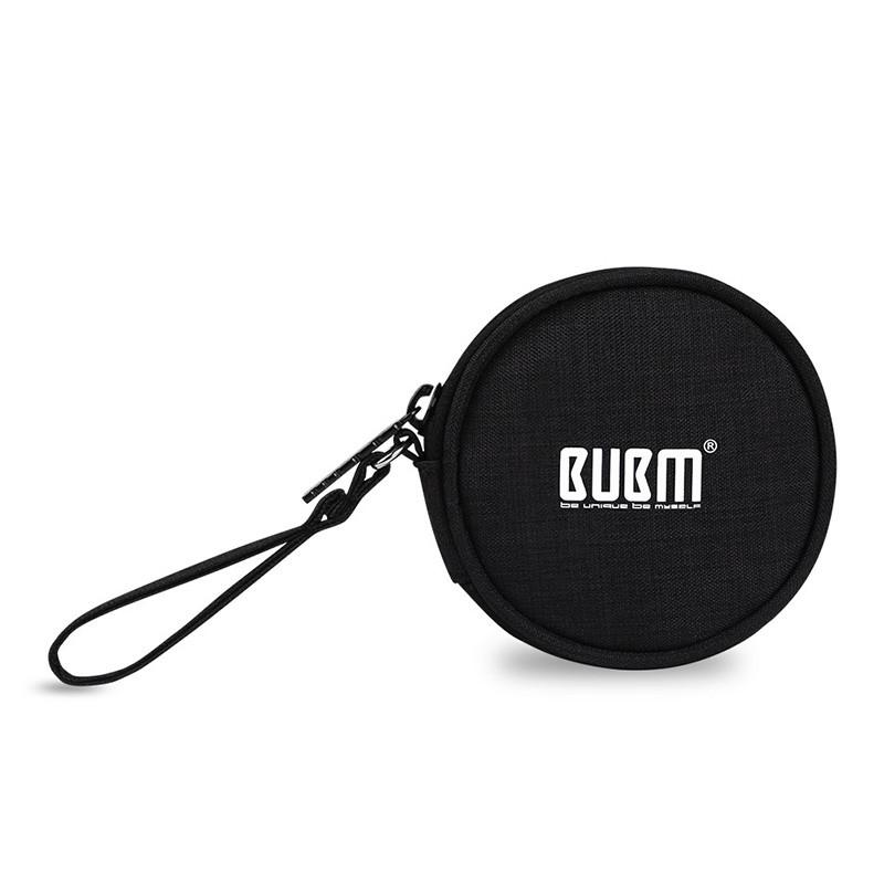 BUBM Outdoor Portable Large Capacity Earphone Cable Pouch Accessory Organized Collection Storage Bag