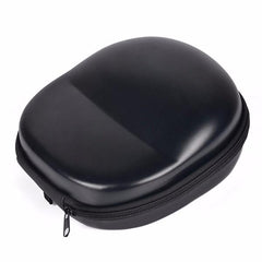 Universal Black PU Earphone Line Bag Headphone Large Capacity Storage Bag