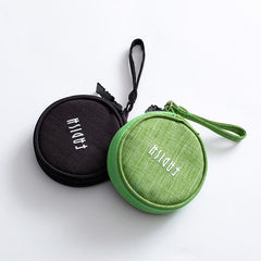 Universal Mini Portable Earphone USB Data Cable Flash Drive Collection Storage Bag management Pouch