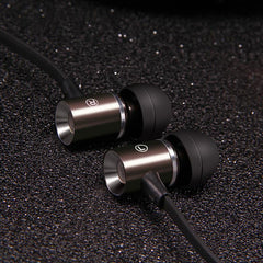 Potable 3.5mm Wired Control Earphone In-Ear Stereo Sound Noise Canceling With Mic For iPhone Xiaomi