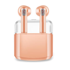 [True Wireless] TWS Mini Portable Dual Wireless Bluetooth Earphone Headphones with Charging Box