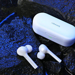 [Bluetooth 5.0] UASMS TWS True Wireless Earphone Smart Touch Control Noise Celling Mic Headphone