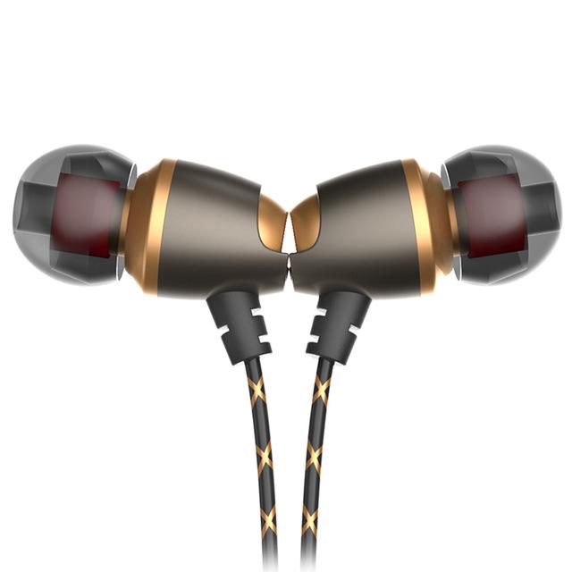 QKZ DM11 Magnetic Stereo BASS Metal In-Ear Noise Cancelling DJ HIFI Earphone with Microphone