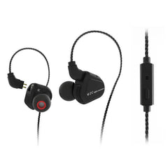 TRN V20 In-ear DD+BA Hybrid HIFI 2Pin Earphone with Microphone Line Control