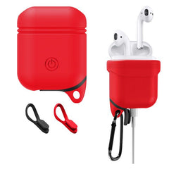 Bakeey Waterproof Shockproof Earphone Case With Hook For Apple AirPods