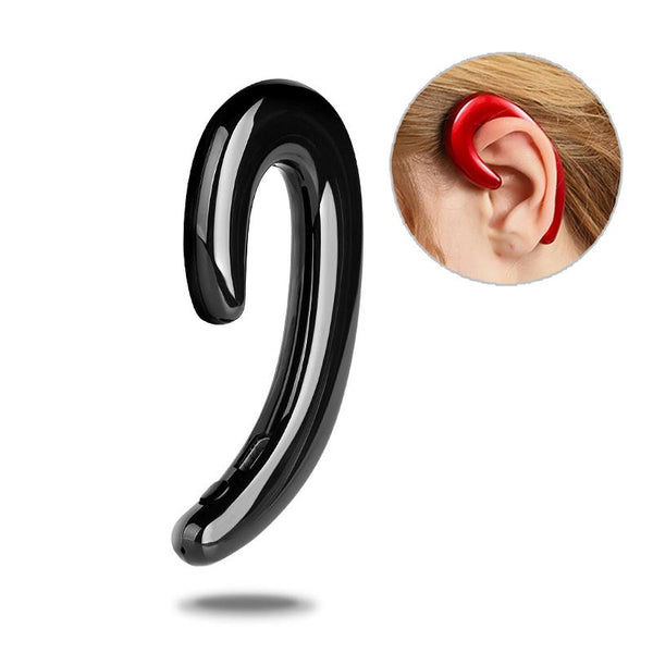 K8 Bone Conduction Earhook Wireless Bluetooth Earphone Noise Cancelling Stereo Headphone with Mic