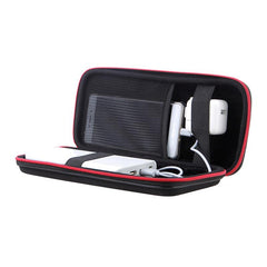 Portable Shockproof Power Bank Bag Hard Zipper Hang Rope Storage Box for Earphone Smartphone