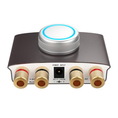 Bluetooth 4.2 Mini Digital 200W Amplifier DSP HIFI Stereo Sound High-Power Amp With Earphone Speaker