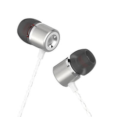 Fanbiya S1 HiFi Metal Heavy Bass Earphone 3.5mm Noise Canceling 5D Stereo In-ear Headphone with Mic