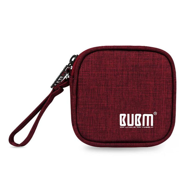 BUBM Mini Portable Storage Pouch Anti-scratch Earphone Accessory Collection Management Storage Bag