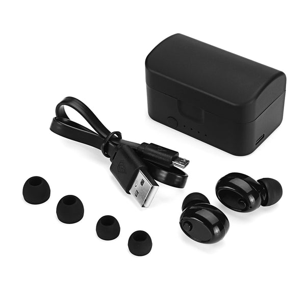 [Bluetooth 5.0] HiFi TWS True Wireless Earphone Headphone Sport Bass Stereo with Charging Box