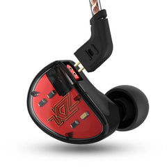 KZ AS10 HIFI 5BA Balanced Armature Driver Earphone 3.5mm Wired Control Bass Stereo Headphone