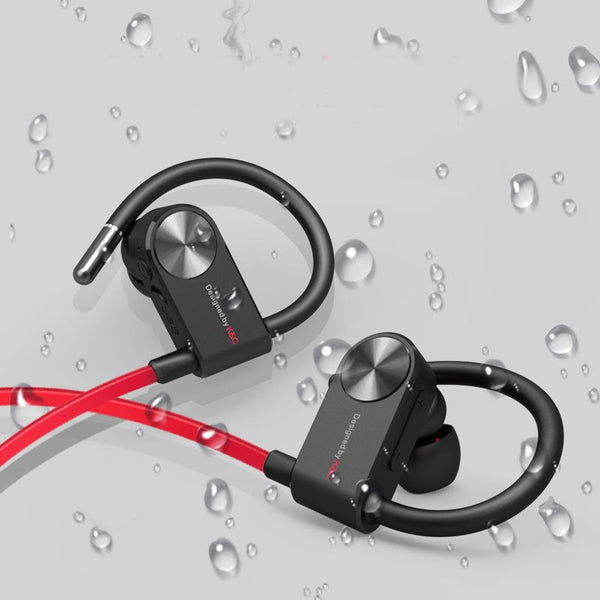 K&C Stereo Noise Reduction Earphone Waterproof And Sweatproof Sport Bluetooth Headset 