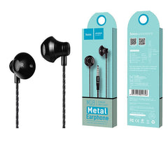 HOCO M18 Noise Cancelling Heavy Bass Wired 3.5mm In-ear Earphone Earbuds with Mic for Xiaomi iPhone