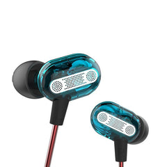 KZ ZSE HiFi Double Dynamic Driver 3.5mm Wired Noise Isolating Heavy Bass In-ear Earphone Headphone