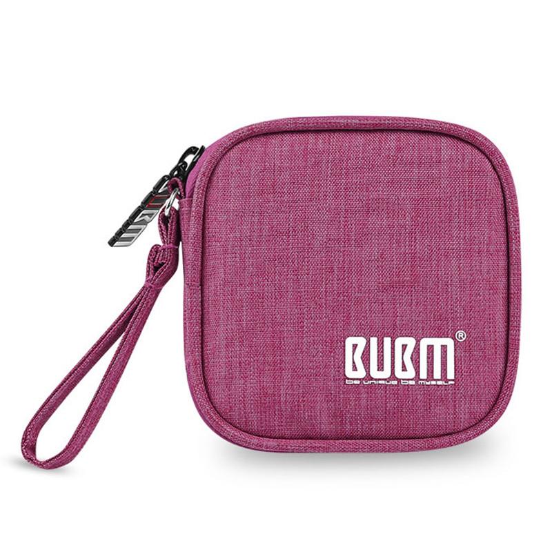 BUBM Mini Portable Storage Pouch Anti-scratch Earphone Accessory Collection Management Storage Bag