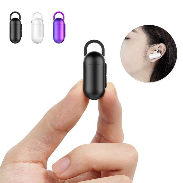 Xiaomi QCY Q12 Mini Invisiable Earphone Wireless Bluetooth Noise Cancelling Single-headphone with Mic