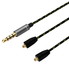 LEORY Replaceable Audio Cable 3.5mm For SHURE SE215/315/425/535/UE900 Earphone Wire Control With Mic