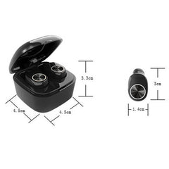 [Truly Wireless] V7 Bluetooth Earphone Invisible Stereo Waterproof Lightweight With Charging Box