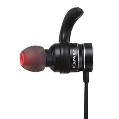 Awei AK4 Waterproof Bluetooth Wireless In-ear Sport Magnetic Earphone with Microphone Line Control