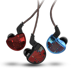 KZ ZS10 HiFi 10 Drivers 4BA+1DD Hybrid Earphone 4 Balanced Armature Dynamic Heavy Bass Headphone