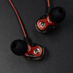 KZ ZSE HiFi Double Dynamic Driver 3.5mm Wired Noise Isolating Heavy Bass In-ear Earphone Headphone