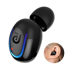 HBQ-Q13S Mini Wireless Bluetooth Earphone Single Portable Bass Headset Earphone With USB Charger