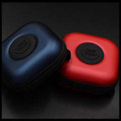 KZ Mini PU Earphone Bag Zipper Square Carrying Case Protective Bag Shockproof Headphone Storage Box