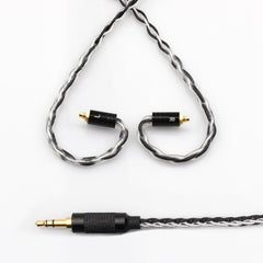 TRN Copper And Silver Mixed Updated Earphone Cable 2.5/3.5mm Balanced Cable With MMCX/2pin Connector