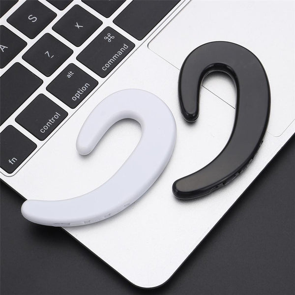 Portable Bone Conduction Earhook Sports Wireless Bluetooth Earphone Headphone Headset with Mic