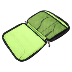 Universal Double Layers Large Capacity Data Cable Storage Bag Earphone USB Cable Organizer Bag