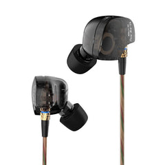 KZ ATE 3.5mm Metal In-ear Wired Earphone HIFI Super Bass Copper Driver Noise Cancelling Sports