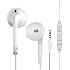 Langsdom E6U Wired Control Earphone Super Bass Sound 3.5mm Jack In-ear Earbuds Headphone With Mic