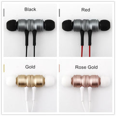 G3 Sport Magnetic Adsorption Strong Bass Wired Control Bluetooth Earphone With Mic