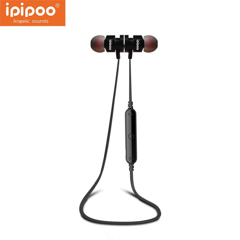 Ipipoo IL93BL Wireless Bluetooth 4.2 Sport Earphone Earbuds Stereo Headset with Mic Hands Free