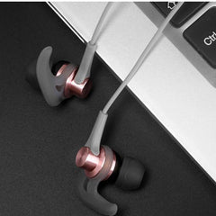 Fonge J02 Metal Sport Running Noise-cancelling Earphone Headphone with Mic for Mobile Phone Xiaomi